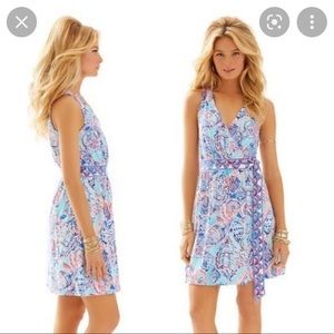 Lilly Pulitzer wrap dress size XXS